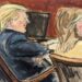 Juez amenaza con expulsar a Trump por no acatar orden de guardar silencio durante juicio