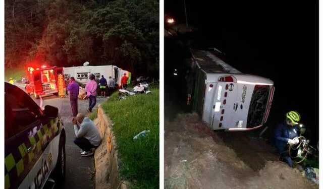 Dos accidentes de carretera en Colombia dejan seis muertos y 50 heridos