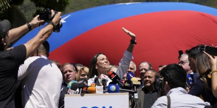 En Venezuela, la oposición no tiene intención de sustituir a su candidata María Corina Machado