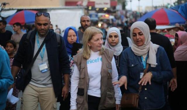 Unicef pide agilizar y ampliar la entrada de ayuda humanitaria y comercial en Gaza