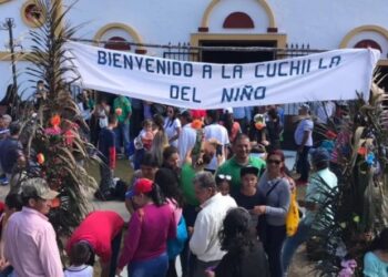 Feligresía veneró al Santo Niño de la Cuchilla en Mérida
