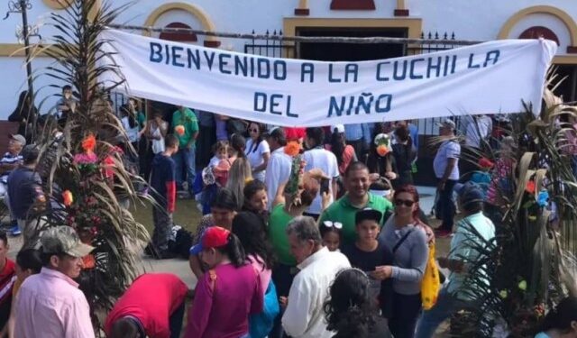 Feligresía veneró al Santo Niño de la Cuchilla en Mérida