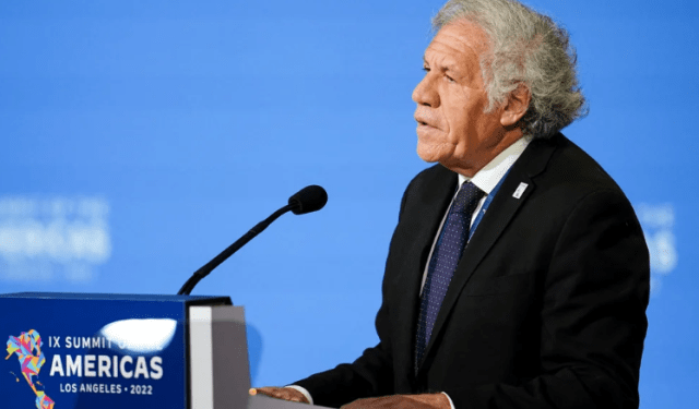 Luis Almagro repudió la nueva persecución del chavismo en Venezuela