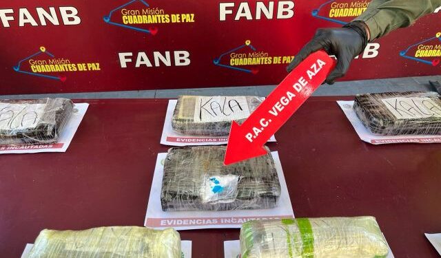 Detenidas dos personas por narcotráfico en Táchira y Zulia