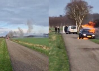 Llevaba 75 kilos de fuegos artificiales para celebrar Año Nuevo, pero todo acabó mal cuando encendió un cigarrillo