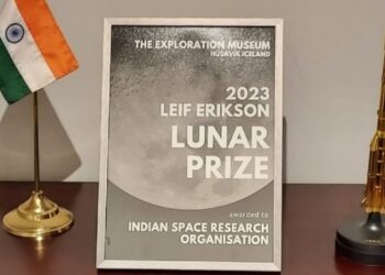 Misión Chandrayaan-3 de India recibió prestigioso premio Leif Erikson por su histórica exploración lunar
