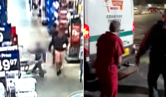 El impactante video que muestra a un hombre que intenta robarse a un niño en un supermercado de Florida