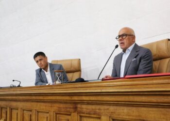 Jorge Rodríguez dijo que el acuerdo de Barbados “está guindando sin ser mango”