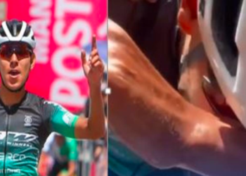 Conmovedor llanto del campeón nacional de ciclismo en Colombia, el video que le da la vuelta al mundo