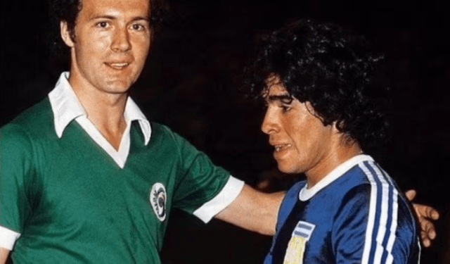 Beckenbauer, dos finales mundiales contra Argentina y un problema: Maradona