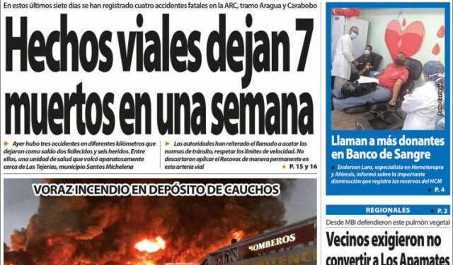 Portadas de este sábado 13 de enero de 2024