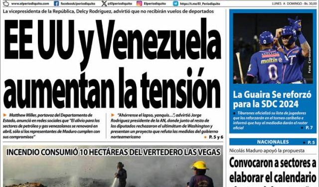 Portadas de este miércoles 31 de enero de 2024