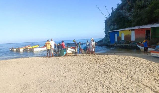 Traces of crude oil arrived with the new year in Choroní (Photos)