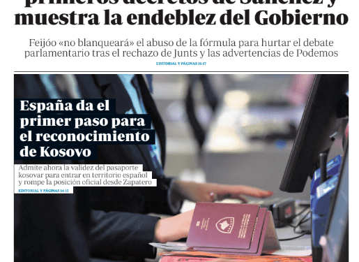 Portadas de la prensa internacional de este lunes 8 de enero de 2024