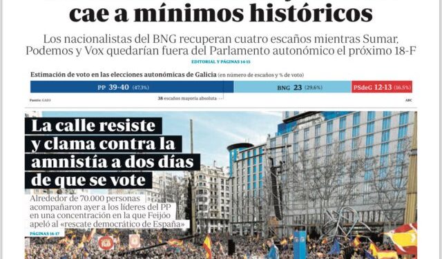 Portadas de la prensa internacional de este lunes 29 de enero de 2024
