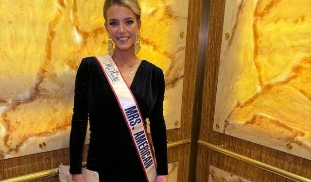 Modelo de EEUU tuvo a su octavo bebé y dos semanas después participó en un certamen de belleza