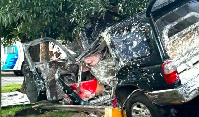 Robaron una camioneta de lujo, pero al escapar consiguieron la peor forma de morir (VIDEO)