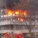 Gran incendio en un edificio en Tokio deja al menos siete heridos (VIDEO)