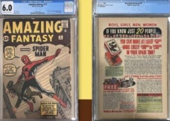 Subastaron el primer cómic de Spider-Man por más de un millón de dólares
