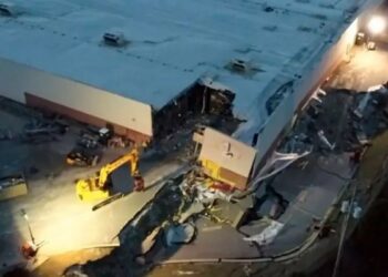 EN VIDEO: Enorme tienda Target en Virginia Occidental colapsa y obliga la evacuación de varios residentes cercanos
