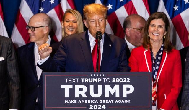 Trump dio las gracias a Carolina del Sur tras su victoria en las primarias republicanas