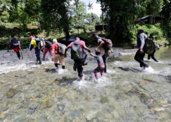 Prevén un alza de hasta el 20 % de migrantes que cruzan el temido Tapón del Darién durante 2024