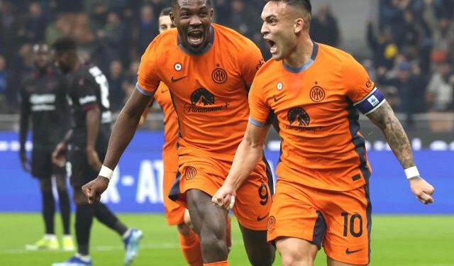 Inter pasó el rodillo sobre la Salernitana y dejó un aviso para el Atlético