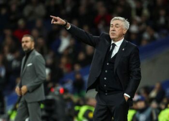 Ancelotti revoluciona su equipo con siete cambios y Lunin en portería