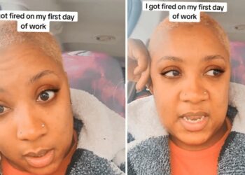 “Arriesgué mi vida”: Estadounidense fue despedida en su primer día de trabajo por curioso detalle y se hizo VIRAL (VIDEO)