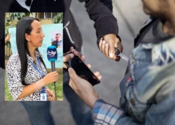 Periodista colombiana sufrió fractura de clavícula durante un intento de hurto