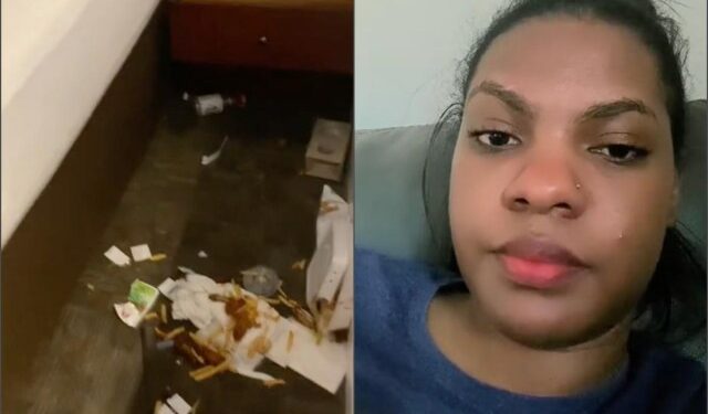 VIRAL: Era su primer día limpiando casas en EEUU y halló algo espeluznante en la habitación (VIDEO)