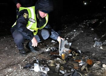 Dron ruso impactó una gasolinera y causó estragos en Ucrania