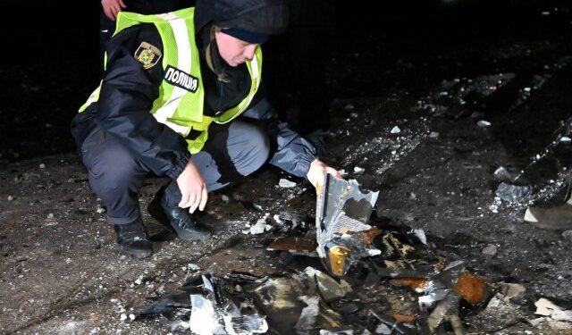 Dron ruso impactó una gasolinera y causó estragos en Ucrania