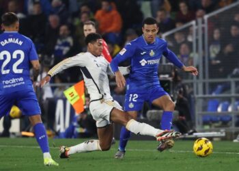 Investigan a Bellingham por presuntamente llamar “violador” a su compatriota Greenwood en el Real Madrid-Getafe