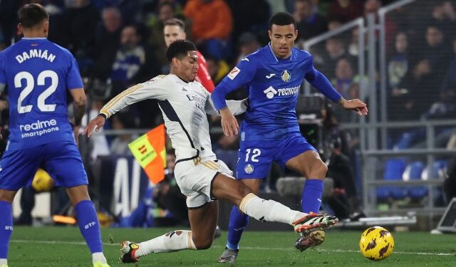 Investigan a Bellingham por presuntamente llamar “violador” a su compatriota Greenwood en el Real Madrid-Getafe