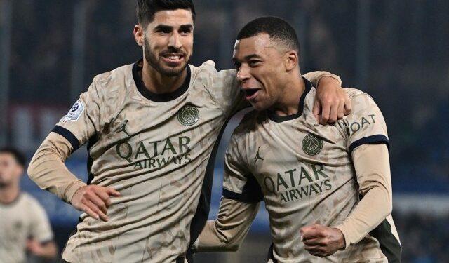Asensio y Donnarumma salvaron el triunfo del PSG frente al Estrasburgo