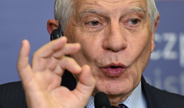 Borrell llega a Kiev para mostrar el “firme” apoyo militar y político de la UE