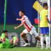 Fabrizio Peralta le regaló el triunfo a Paraguay sobre Brasil en el cuadrangular final