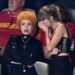 Taylor Swift le brindó ánimos a su novio desde la tribuna en el Super Bowl