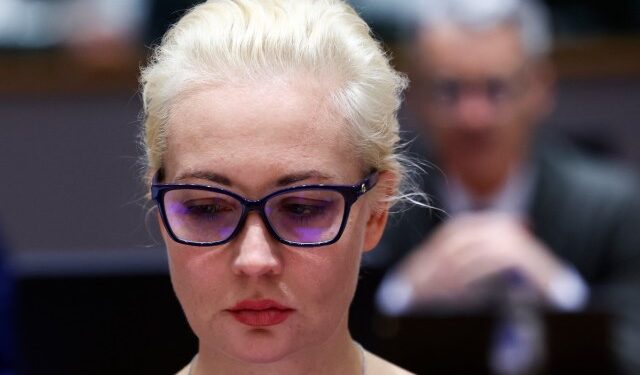 Yulia Navalnaya, viuda de Alexei Navalni: ”Putin mató a mi marido”