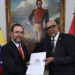 Llegó a Venezuela el nuevo embajador guyanés en medio de tensiones territoriales