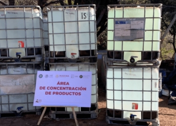 Autoridades hallaron enorme laboratorio con 80 toneladas de metanfetaminas cerca de EEUU