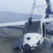 Avioneta cayó al mar frente a las islas Galápagos, pero un milagro salvó a todos a bordo