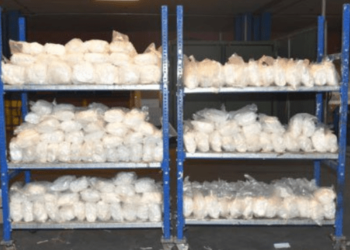 EEUU incautó más de seis toneladas de metanfetamina oculta en un camión con remolque