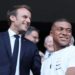 Mbappé asistió a la cena de gala que Macron ofrece al emir de Catar (Video)