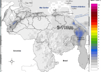 Inameh prevé nubosidad y lloviznas dispersas en algunas zonas de Venezuela este #24Feb