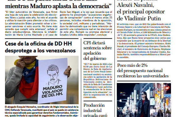 Portadas de este sábado 17 de febrero de 2024