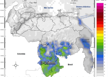 Inameh prevé nubosidad en gran parte de Venezuela este #14Feb