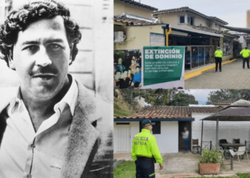 Fracasó segundo intento de desalojo en mansión de Pablo Escobar