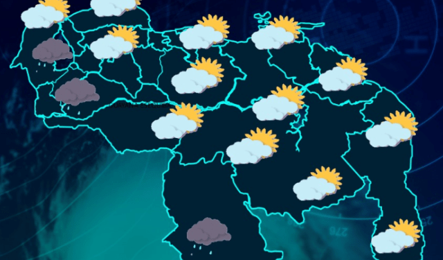 Se prevé poca nubosidad en gran parte de Venezuela este #17Feb, según Inameh
